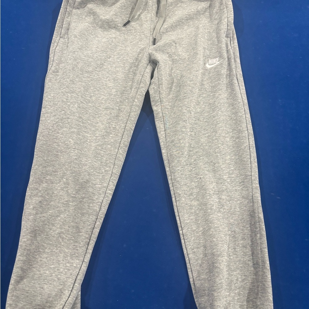 Nike Light Gray Jogger Sweatpants